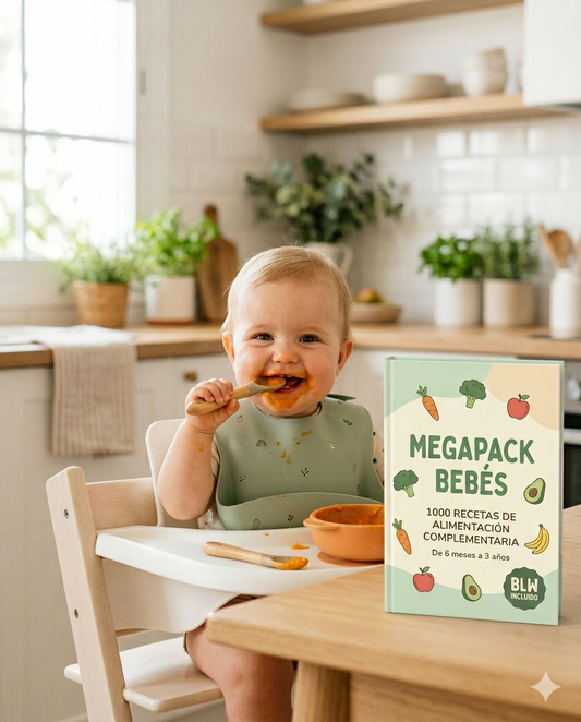 BLW Sin Miedo + 1000 Recetas para Bebés